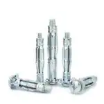 VP INDUSTRIES (Pcs-10) M4x38 mm Anchor Fasteners Metal Heavy Duty Plasterboard Cavity Wall Plugs