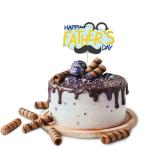 Festiko Happy Fathers Day Cake Topper, Fathers Day Cake Decoration Supplies, Fathers Day Party Favors, Happy Fathers Day