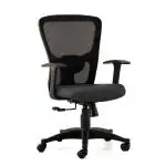HOF F513 Mid Back Adjustable Computer Chair with Breathable Mesh - Easy Assembly Office Chair