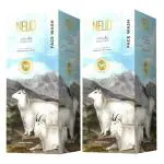 NEUD Goat Milk Premium Face Wash for Men & Women - 2 Packs ( 300ml Each)