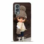 Covers Gap OnePlus Nord 2 Cute Girl Polycarbonate Mobile Phone Hard Back Cover Case Stylish Designer 3D Printed For Girls And Boys