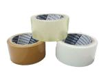 Inditradition Waterproof Self Adhesive Tape / Sealing Tapes (Pack of 3, Brown, White, Transparent Color) - Ideal For Home & Office Use
