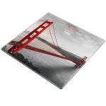 Beurer GS 215 San Francisco glass bathroom scale, Electronic Weight Machine for Human Body - 3 Year Warranty