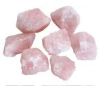 Divinity Crystals Rose Quartz Natural Raw Rough Stones - 100 To 150 G