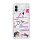 Emble Label Girl Gang Soft Silicone Case For Nothing Phone 1( TPU | Soft ,Nothing Phone 1| Multicolor )