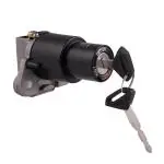 Deutsche Metal Cylindrical Replacement Ignition Lock Fit For Bajaj Pulsar 150