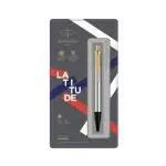 PARKER LATITUDE SHINY CHROME GT BALL PEN PACK OF 2
