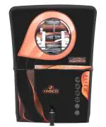 Kinsco Aqua Wave Active Copper 13 L RO + UV + UF + Copper + TDS Control Water Purifier (Black)