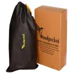 WOODPECKER Right Hand Thigh Guard for Cricket,Thigh pad ( Black , Size-6 (Boys))