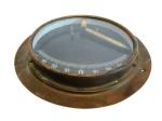 RHYTHM ENTERPRISE Vintage F. FUSELLI - Genova Marine Clinometer/Inclinometer - Brass - Germany - Nautical/Maritime/Naval/Boat Clinometer (824)