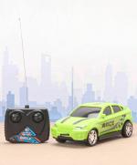 KiddyBuddy - Baby's Little World 4 Function Race Remote Control Car - Green