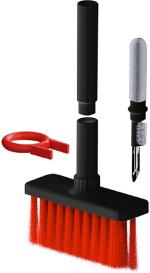 UGPro Cleaning Soft Brush Keyboard Cleaner, Multi-Function Computer Tools Kit Corner Gap Duster Key-Cap Puller for Bluetooth Earphones, Laptop Air-pods & Pro Camera Lens