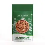 Unico Foods Health Almond Snack | Badam | Rich in Protein & Increase Stamina - Dry Fruit for Healthy Morning (Pack of 1kg)