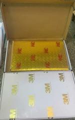 GMJ AUTOPARTS & ACCESSORIES-CAR Damping MATS Back to Stock White Gum Golden 1 Sheet For SUV