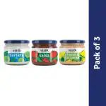 VEEBA SALSA (360G)CHEESE & JALAPENO DIP (300G) IITARTARE DIP (300G)