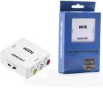 ASTOUND 1080P HDMI2AV HDMI to 3 RCA AV Video Adapter Converter with USB