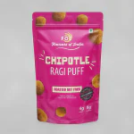 FOI Flavours of India Ragi Puffs- Chipotle (Pack of 4)