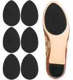 Non-Skid Shoe Pads,Anti Slip Shoe Grip Sticker Self Adhesive Pads for Women And Men, Sole for shoes High Heels, Flats,Wedge heel Non-Slip Rubber Sole Protector Walking Silencing Pads of -1 pair