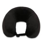 VIAGGI U Shape Super Soft Memory Foam Travel Neck Pillow for Neck Pain Relief Cervical Orthopedic Use Comfortable Neck Rest Pillow - Black