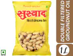 Suswad Filtered Groundnut Oil 1 L (Pouch)