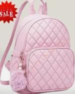 KHAN BABA Stylish Front Embroidery Backpack for Women | Backpack For Girls | Gift For Girls