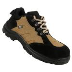 Allen Cooper AC 1561, Premium Leather Safety Shoe, 200 Joule Non-Metallic Toe Cap, Heat, Water & Oil Resistant, Industrial Shoe, Size 11 INDIA/UK