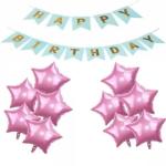 Acril BLUE HB+PINK 10STAR BELLOON Balloon