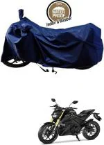 RONISH Waterproof Two Wheeler Cover for Yamaha (MT 15, Blue)