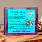 Parv Art Gallery Aquatic Delight Fridge Magnet Kit - Creative Marine-Themed Wooden Magnets for Kids Age 5+, Cute and Strong, Set of 5