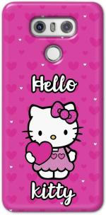 Tweakymod Back Cover for LG G6 (Pink, White, Pack of: 1)