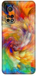 aadia PRINTED SKIN STICKER DECAL LAMINATION FOR Xiaomi Mi 10T 5G (PERFECT FIT/ONLY BACK/MATTE FINISH)