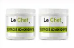 Le Chef Premium Organic Dextrose Monohydrate Powder 250 gm x2 | Combo Pack Of 2