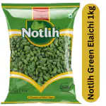 Notlih 1Kg Premium Green Cardamom | Choti Elaichi | (500g x 2)
