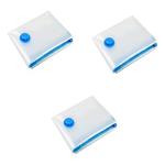 Sakoraware Space Saver Vacuum Compression Sealer60x80 Air Bag, with Ziplock for Travel (Pack of 3)