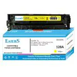 EAIERS 128A Compatible for Hp CE322A Yellow Toner Cartridge for HP Laserjet Printer CM1415FNW, CM1415FN, CP1520, CP1525,CP1525N, CP1525NW, CP1521N (Yellow)