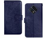 Cloudza Infinix Zero 8i Blue Thermoplastic Polyurethane Mobile Flip Cover with Holder