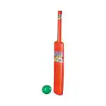 Zoozi My First cricket My First Cricket Set with Stump for Kids Plastic Toy Red 5Y+