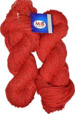 M.G Enterprise Wool Yarn, Starling Deep Orange 400 Grams.