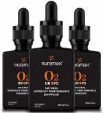 NURAMAX Natural O2 Drops Pre Workout,Stamina And Performance Booster CoQ-10 And MCT Oil from Coconut Oil,30 ml