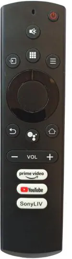 Xpecial Remote Controller for Kodak Smart LED LCD TV (Black)