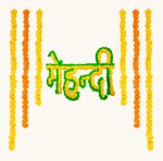 Specialyou.in 7pcs Mehendi Board Wall Decoration Items & Marigold Garland for Mehendi Decoration Items, Marriage, Wedding, shaadi Home Decoration Reusable Handicraft, Mehendi Function Decoration.