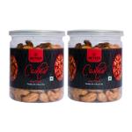 SETHJI Oven Roasted & Red Chilli Masala Cashew Nuts W240 Grade, 500g (250g each)