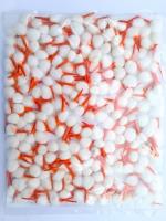 PUJAHOME Premium Quality Phool Batti Round Cotton Kesar White Wicks For Pooja | Diya Batti for Pooja | Handmade Cotton Wicks | GOL Diya Batti For Home Pujan (Pack of -2100)