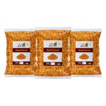 90's MILL Traditional Home Made Khara Boondi Spicy Nukti Nugra | No Added Preservatives | No Added Artificial Flavouring | Crispy & Light Bundi Boondi Snacks Mori Bundi | Raita Boondi-900g*3Pack