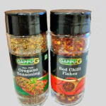 GappuG Oregano Seasoning 50 gms & Red Chilli Flakes - 45 gms COMBO