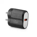 Caponics 3.1 Amp (25 Watts) USB QUALCOMM Quick Charger (QC3.0) with Free Type-C Cable (CAP-QC 25W)