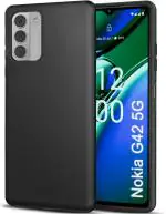 XOVO Back Cover for Nokia G42 5G, NOKIA G42 5G (Black, Camera Bump Protector)