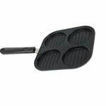 Nulomi Mini Uttapam Tawa /Multi Snack Maker 4 in 1 - Mini Pancake Maker,