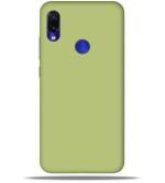 Wellwell Back Cover for Mi Redmi Note 5 Pro (Green, Grip Case) | Back Cover | Green Mobile Cover | Rubber Mobile Cover