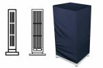 The Furnishing Tree Polyester Croma 29 L Tower Air Cooler Cover Blue